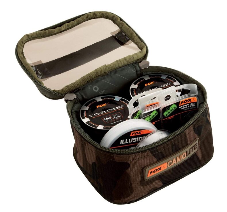 Сумка для аксессуаров с прозрачной крышкой FOX Camolite Accessory Bags — фото 2 — CARPshop