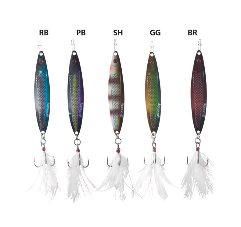 Блесна колеблющаяся AQUANTIC® INCASY (Lead Free) - 9cm - 25g -RB — фото 3 — CARPshop