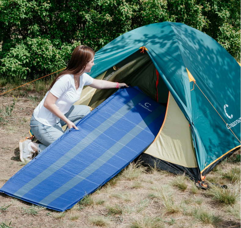 Палатка 3-х местная летняя двухслойная СЛЕДОПЫТ Venta 3 — фото 9 — CARPshop