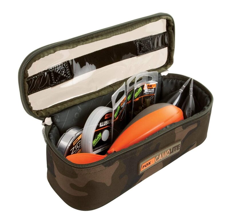 Сумка для аксессуаров с прозрачной крышкой FOX Camolite Accessory Bags — фото 3 — CARPshop