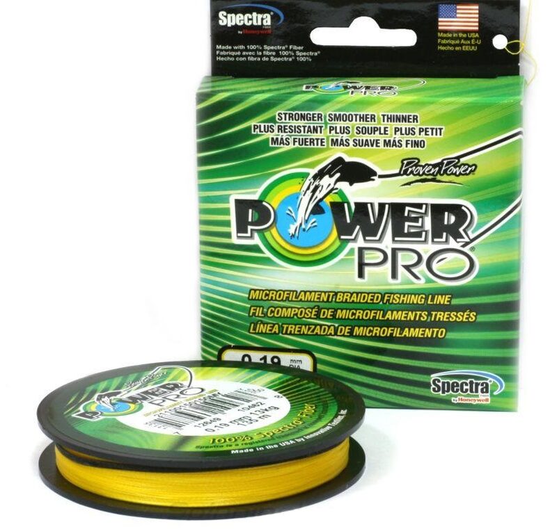 Леска плетёная Power Pro 92м жёлтая — фото 2 — CARPshop