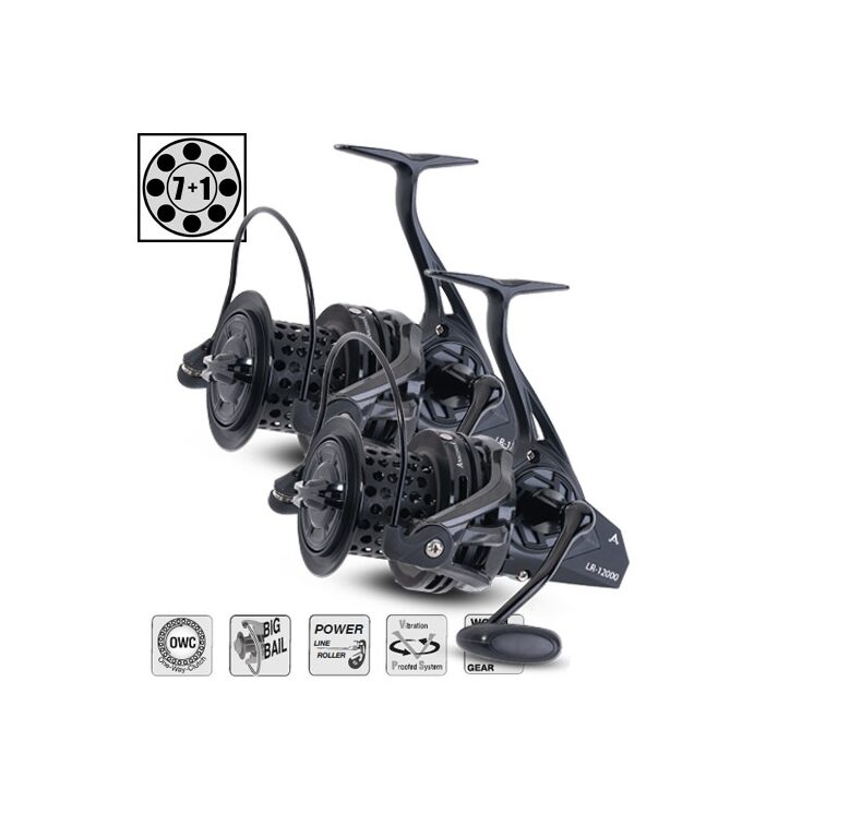 Катушка карповая с передним фрикционом ANACONDA POWER CARP LR-12000 7+1BB — фото 2 — CARPshop