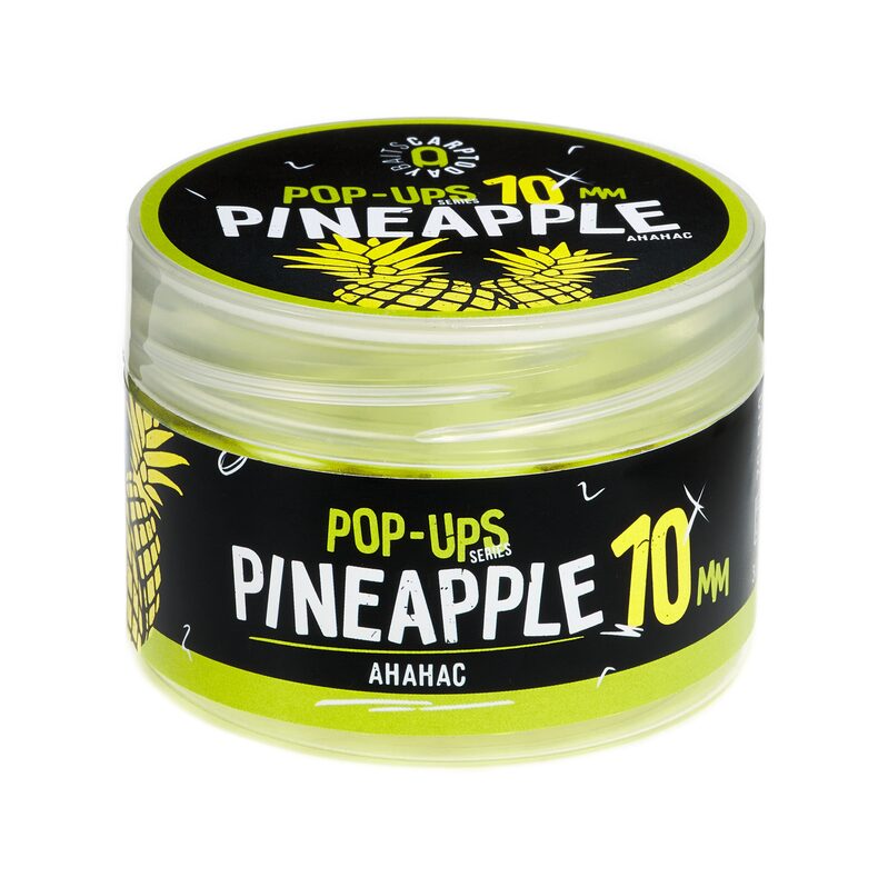 Бойлы плавающие Carptoday Baits Pop Ups Pineapple (Ананас) 10мм — фото 2 — CARPshop