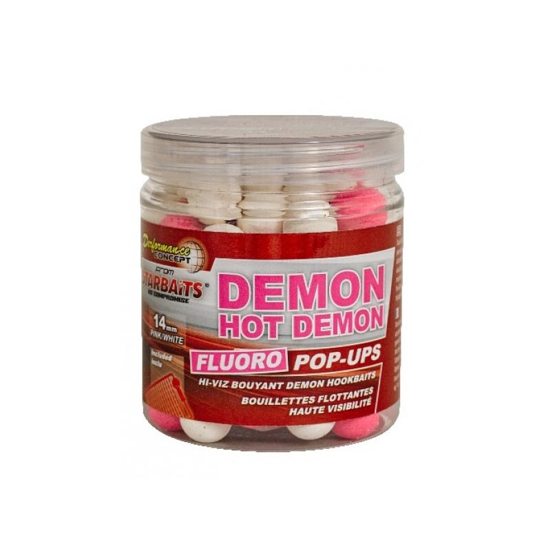 Плавающие бойлы Hot Demon Fluo Pop-ups (острые специи) :: StarBaits