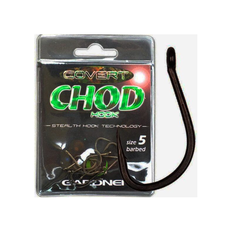 Крючки карповые Gardner Covert Chod Hooks Barbed