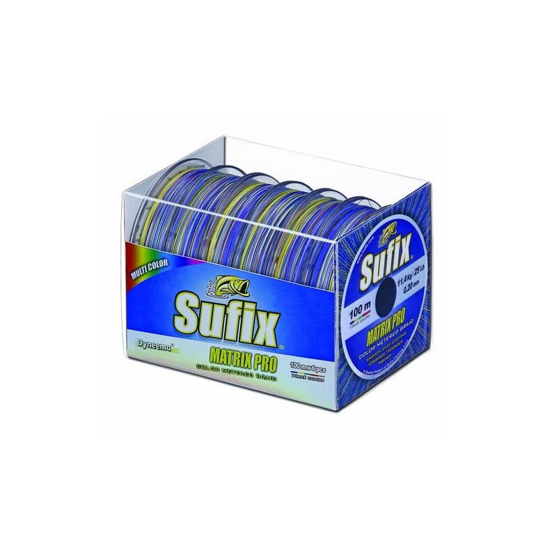 Леска плетеная Sufix Matrix Pro Multi Color — фото 3 — CARPshop