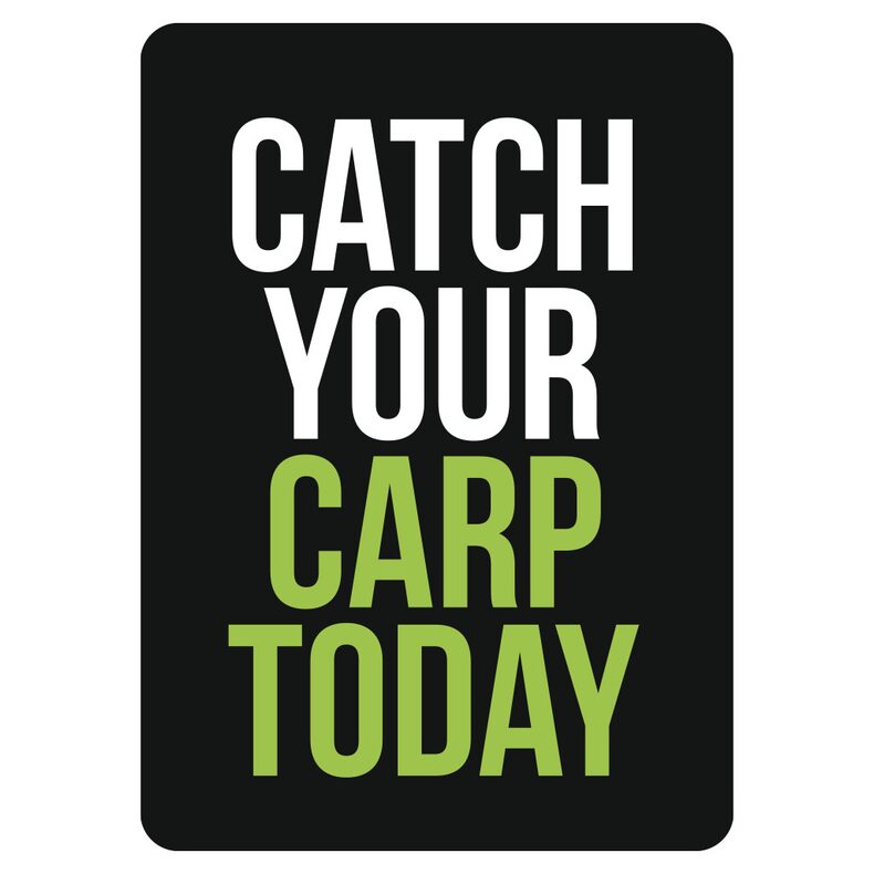Наклейка Catch Your Carp Today Carptoday для карпфишинга — CARPshop