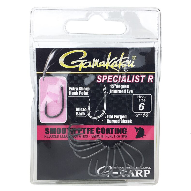 Крючки Gamakatsu G-CARP Specialist R для карповой рыбалки — CARPshop