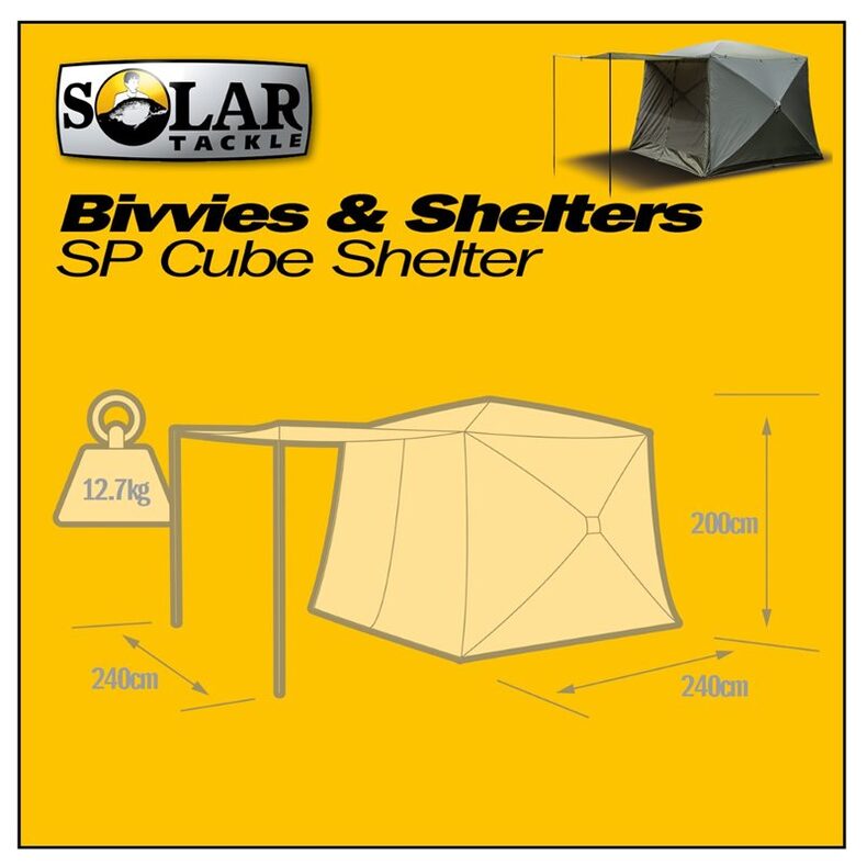 Быстросборное укрытие SOLAR SP Cube Shelter