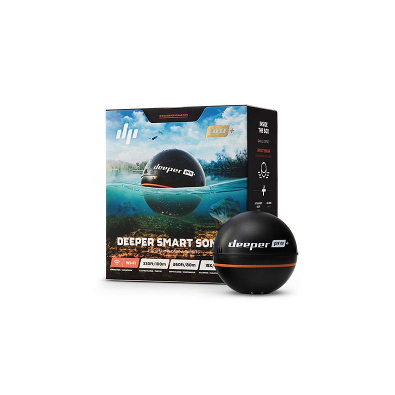 Беспроводной эхолот Deeper Smart Sonar PRO+ для карпфишинга — CARPshop