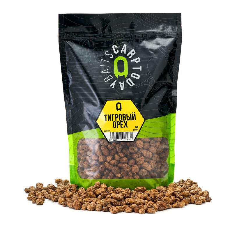 Тигровый орех Carptoday Tiger Nut — насадка для ловли карпа, карпфишинг, купить в CARPshop