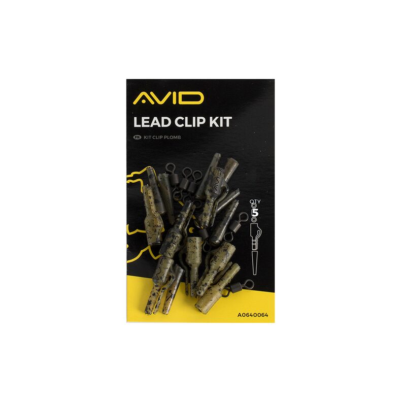 Набор безопасных клипс AVID CARP Terminal Tackle Lead Clip Kit — фото 2 — CARPshop