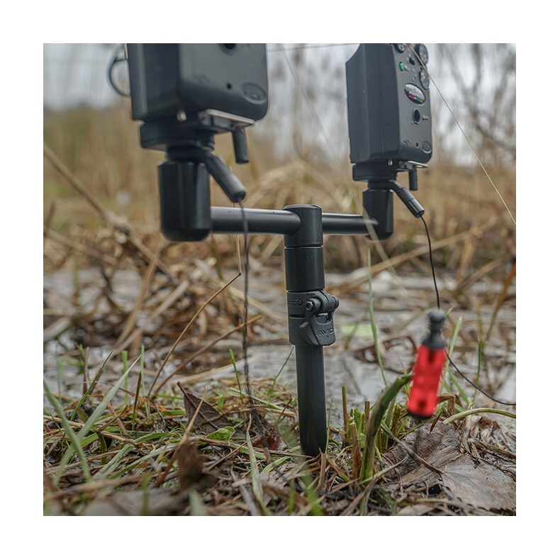Перекладина на 2 удилища AVID CARP Lok Down 2 Rod Fixed Buzz Bar — фото 3 — CARPshop
