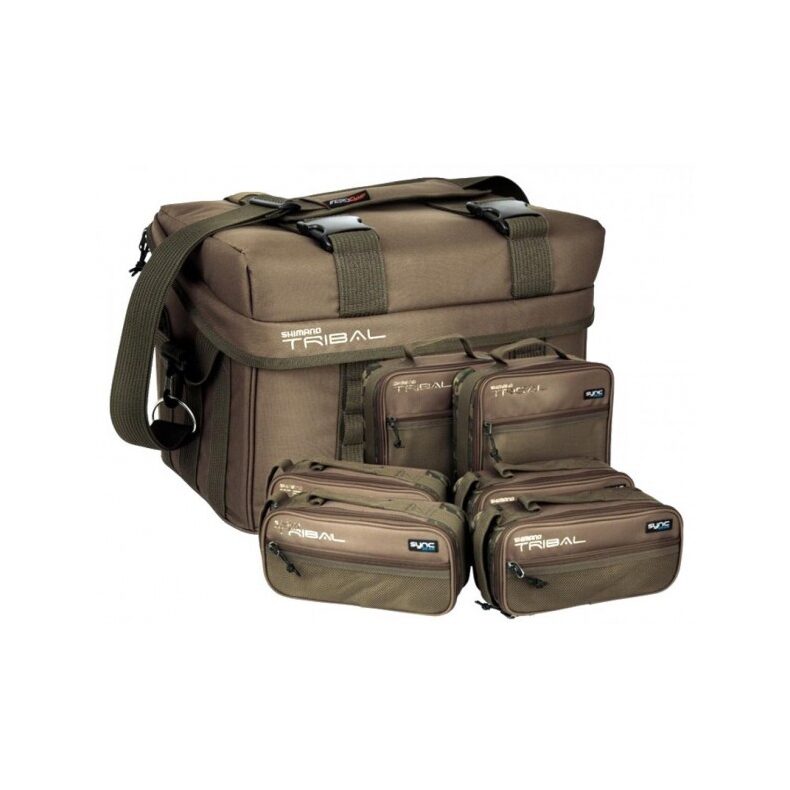 Сумка с кейсами SHIMANO Tactical Full Compact Carryall для спиннинга — купить в CARPshop