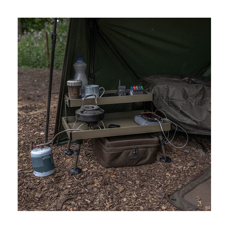 Монтажный столик двухъярусный AVID CARP Double Decker Bivvy Table — фото 6 — CARPshop