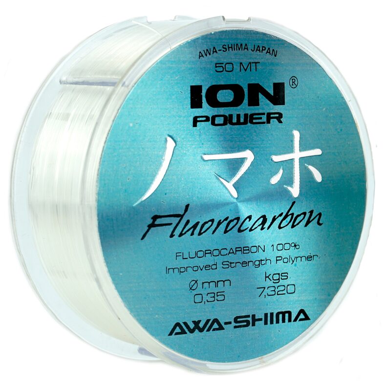 Поводковый материал AWA'S ION POWER FLUOROCARBON 100% PRO-X для карповой рыбалки — CARPshop