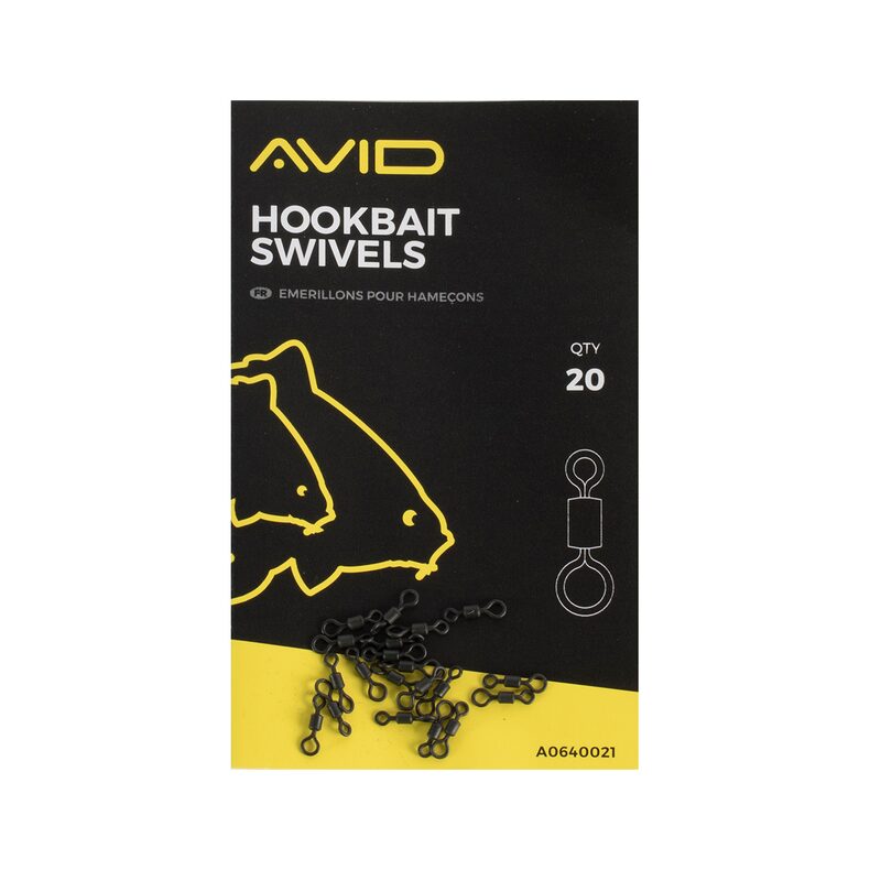 Мини вертлюжки AVID CARP Hook Swivels для карповых оснасток, карпфишинг — купить в CARPshop