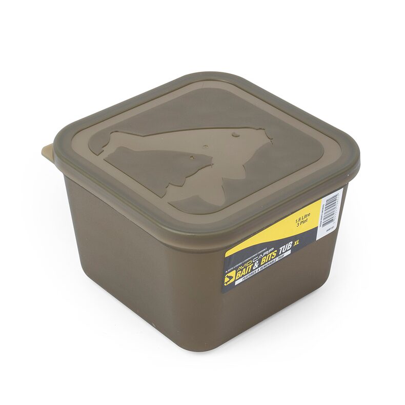 Контейнер с разделителем AVID CARP Bait & Bits Tub XL для карповой рыбалки — купить в CARPshop