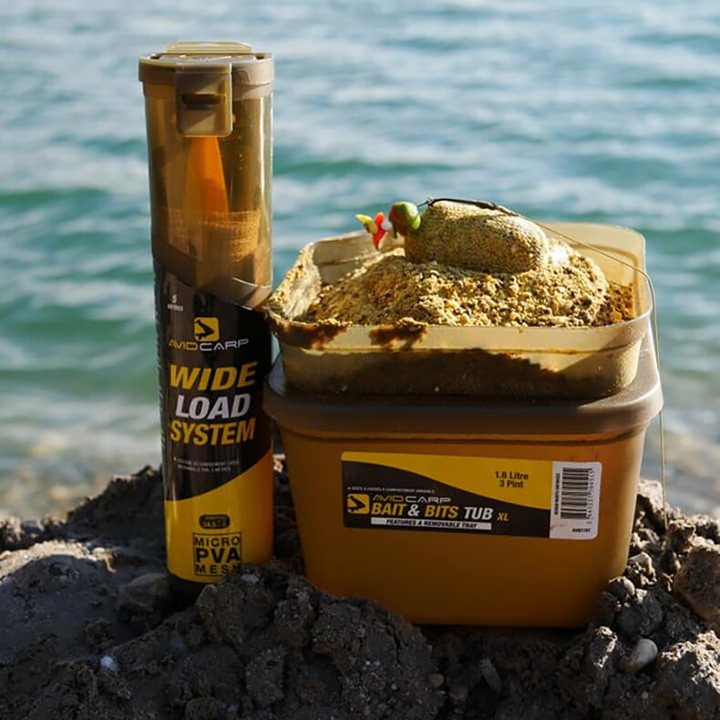 Контейнер с разделителем AVID CARP Bait & Bits Tub Large — фото 6 — CARPshop
