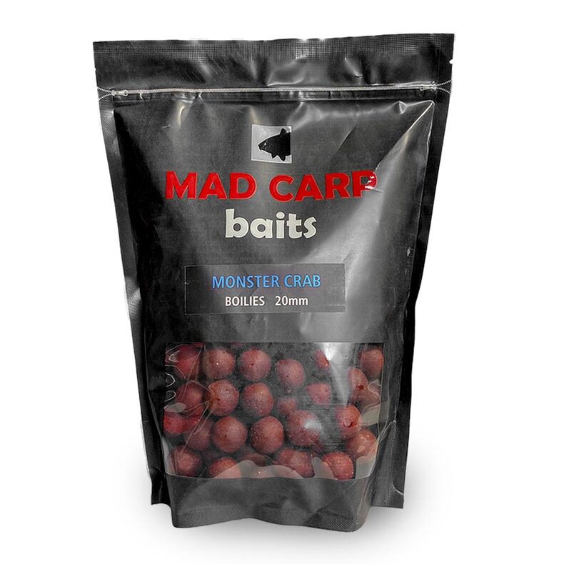 Бойлы тонущие Mad Carp Baits Монстр Краб 1кг ловля карпа — CARPshop