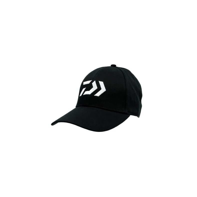 Бейсболка Daiwa Baseball Cap черная с логотипом для карповой рыбалки — купить в CARPshop