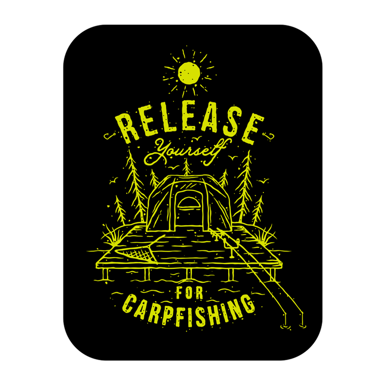 Стикер Carptoday Release Yourself черный для ловли карпа — CARPshop