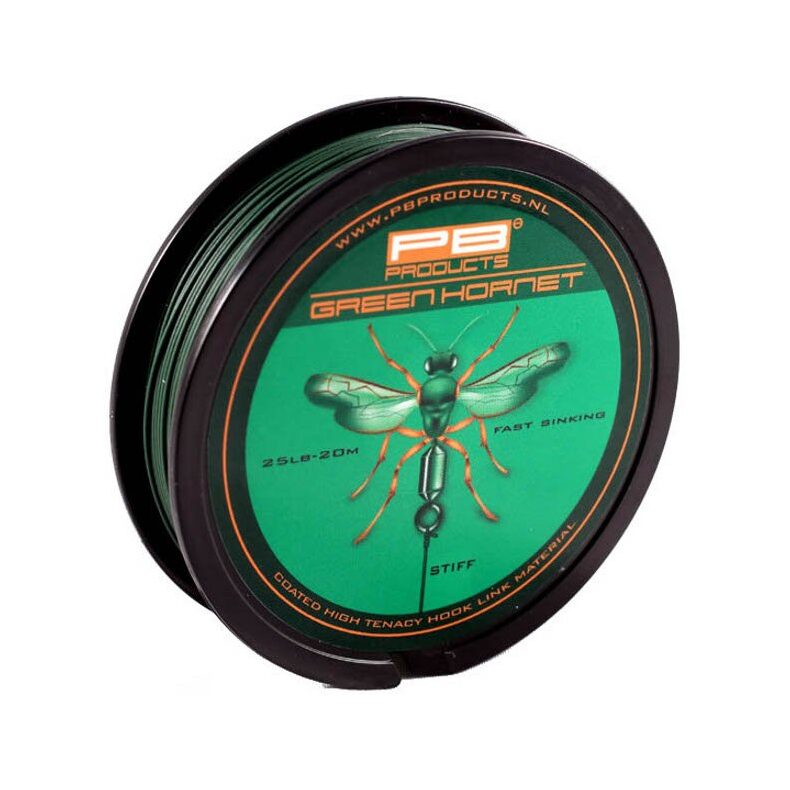 Поводковый материал GREEN HORNET 20m для карповых оснасток купить в CARPshop