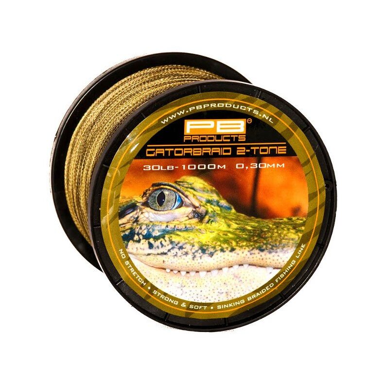 Леска плетеная PB Products GATOR BRAID 1000m — плетёный шнур для карповой рыбалки купить в CARPshop