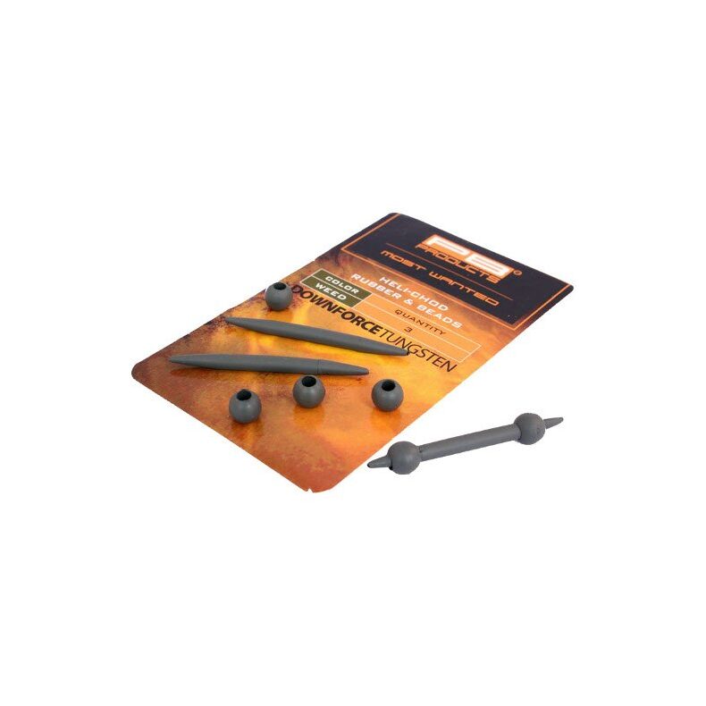 Набор для оснастки DT Heli-Chod Rubber & Beads для ловли карпа — CARPshop