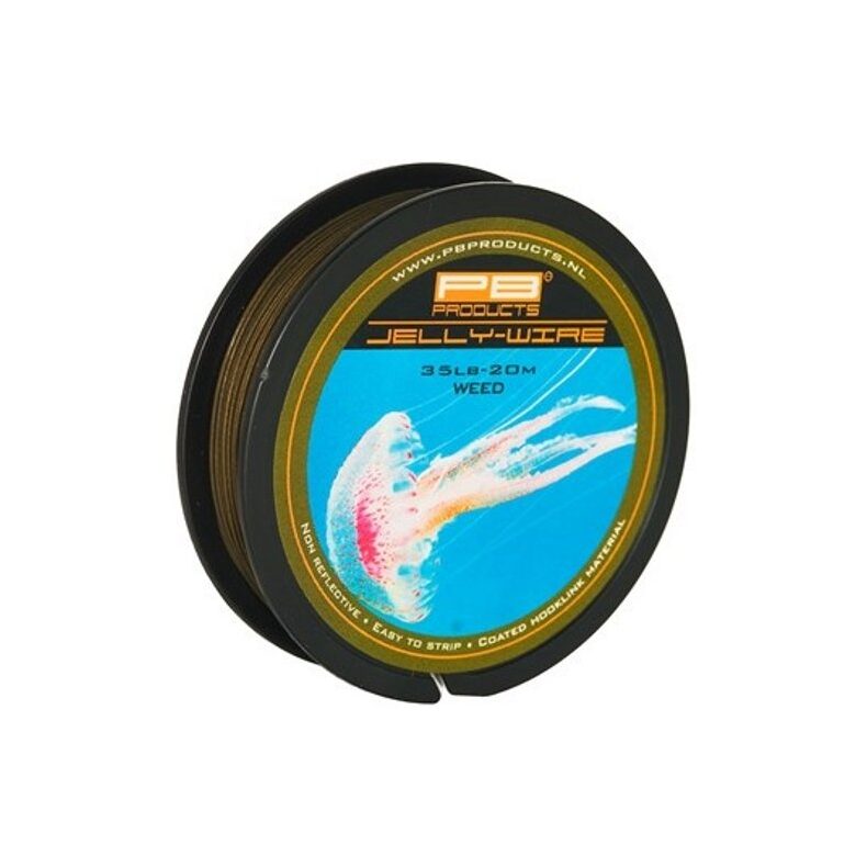 Поводковый материал в оболочке PB Products JELLY WIRE 20m для карповой рыбалки — купить в CARPshop
