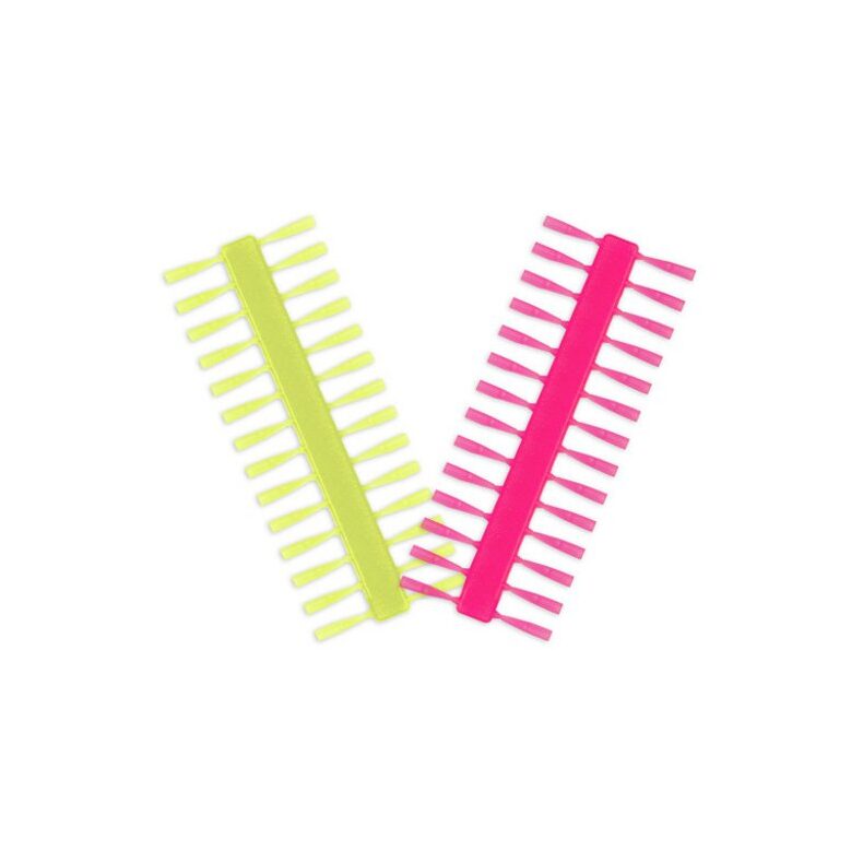 Стопоры для насадок DELPHIN Q-STOP Yellow+Pink, карповые снасти — купить в CARPshop