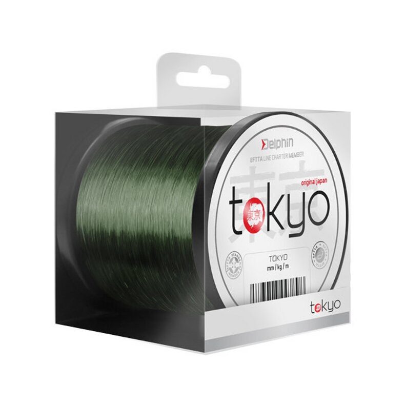 Леска DELPHIN TOKYO Carp Line Green для карповой рыбалки — CARPshop