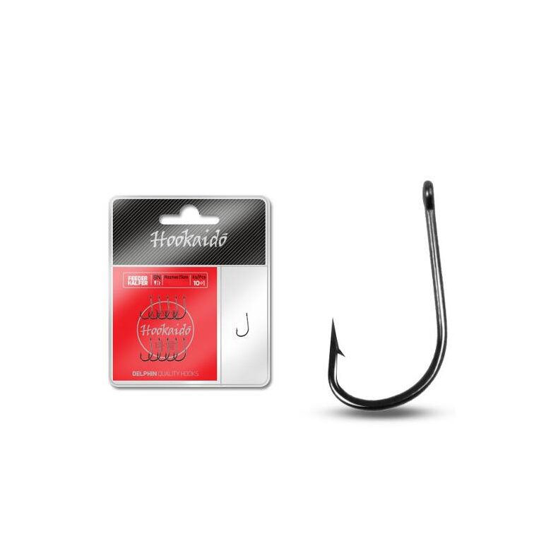 Крючки DELPHIN HOOKAIDO Feeder HALFER Hooks для карпфишинга и фидера — купить в CARPshop