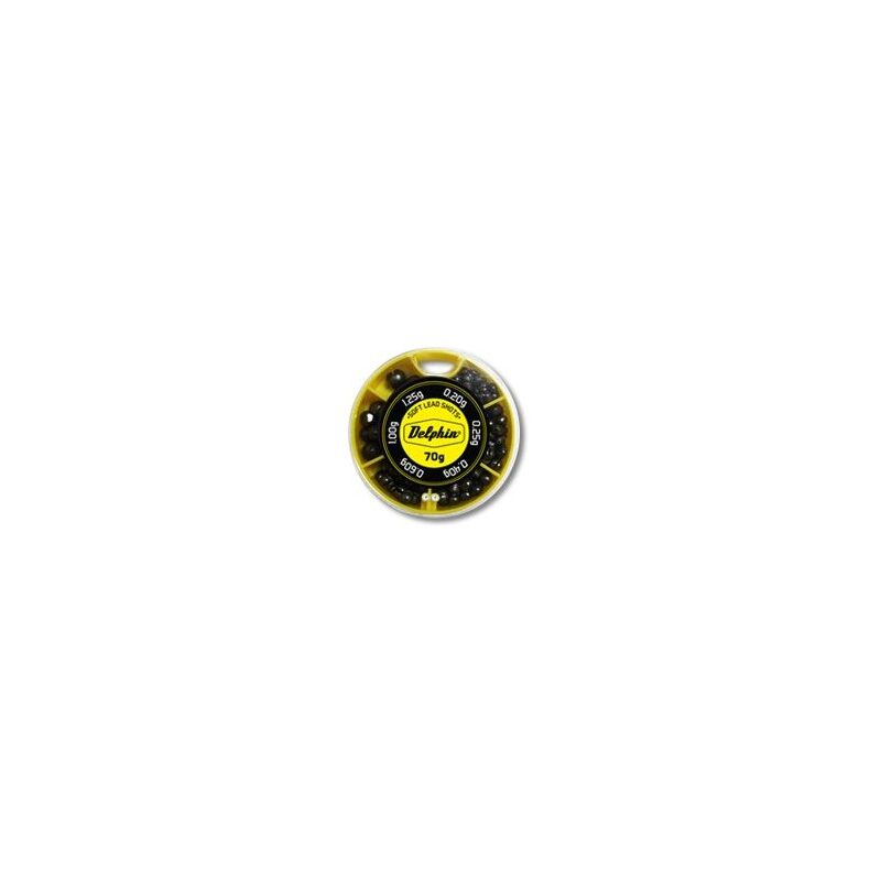 Набор грузил DELPHIN Soft Lead Shots для карпфишинга и карповых снастей — CARPshop