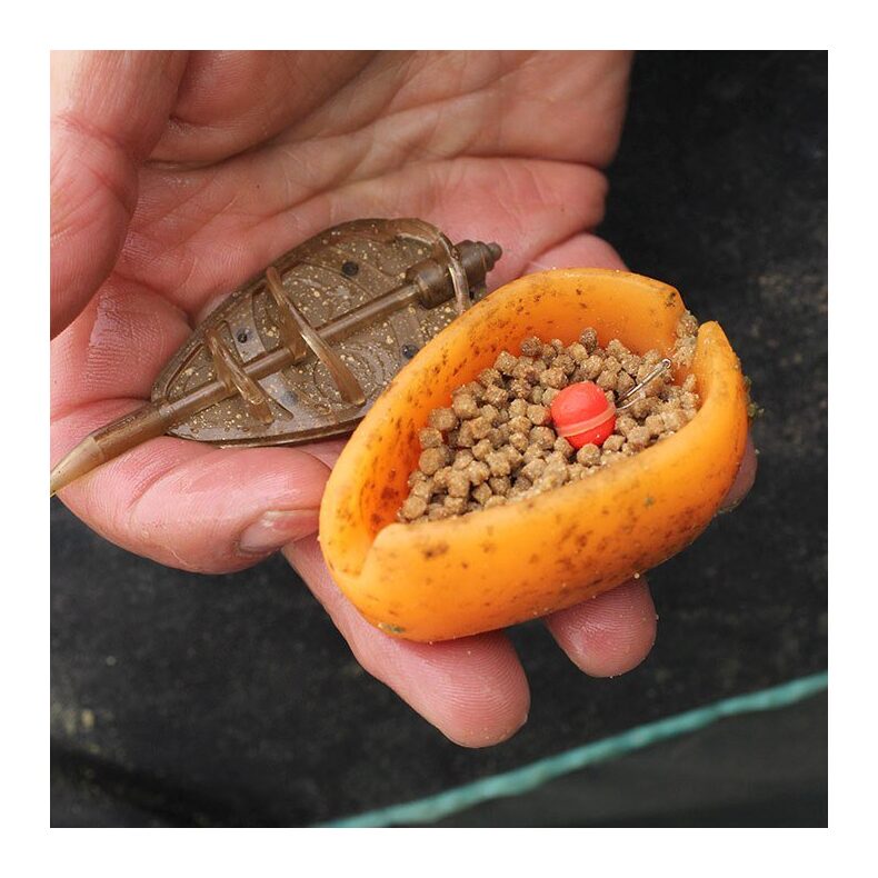DRENNAN Кормушка фидерная с пресс-формой  In-Line Flat Method Feeder & Mould - L — фото 5 — CARPshop