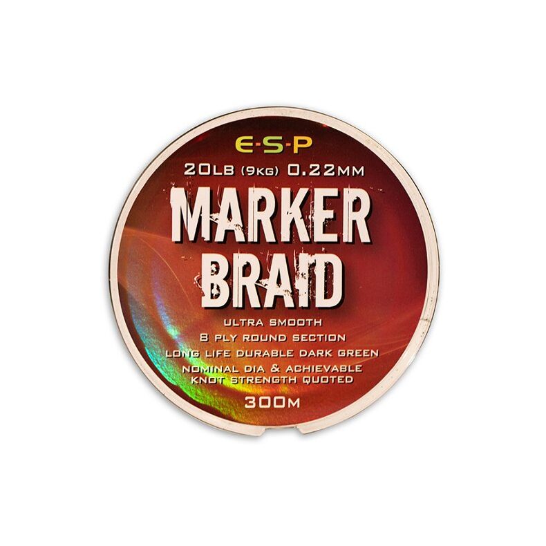 Леска плетеная для маркера ESP MARKER Braid Olive Green — карпфишинг, купить в CARPshop