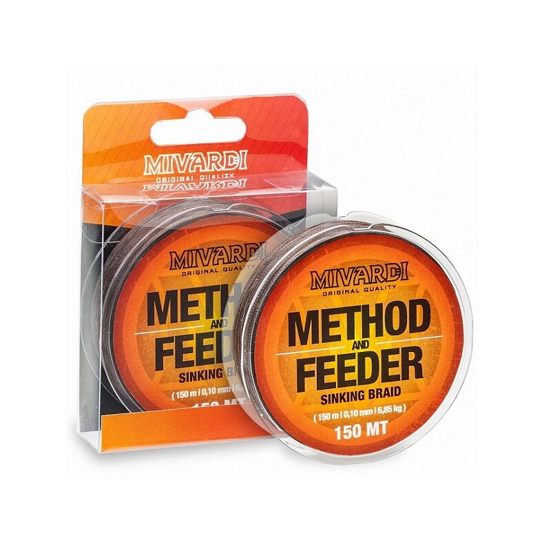 Леска плетеная MIVARDI METHOD & FEEDER Sinking Braid для карпфишинга — CARPshop