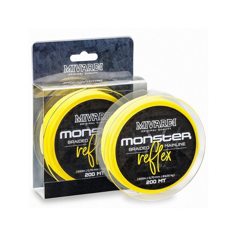 Леска плетеная Mivardi MONSTER REFLEX Braid для ловли карпа — купить в CARPshop