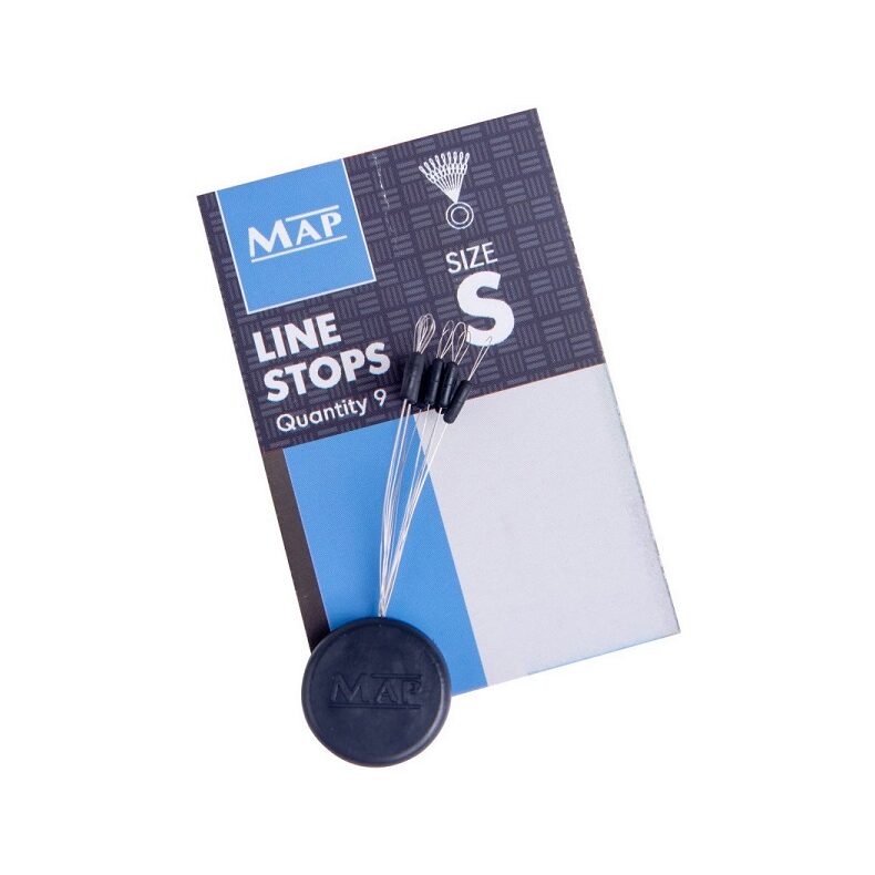 MAP стопоры Line Stops Small 9 шт. — карповые оснастки для ловли карпа, купить в CARPshop