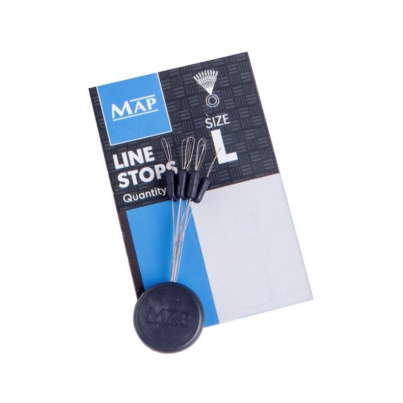 MAP стопоры Line Stops Large 9 шт. — карповые оснастки для ловли карпа, купить в CARPshop