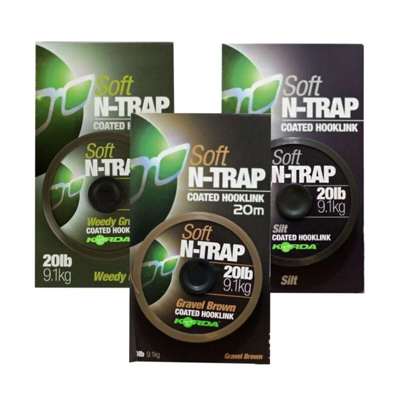 Korda N-Trap Soft в мягкой оплётке — карповый поводковый материал, купить в CARPshop