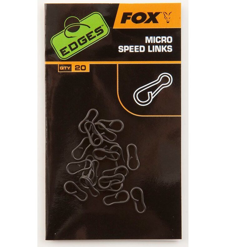 Застёжка быстросъём FOX EDGES Micro Speed Links для карпфишинга — купить в CARPshop