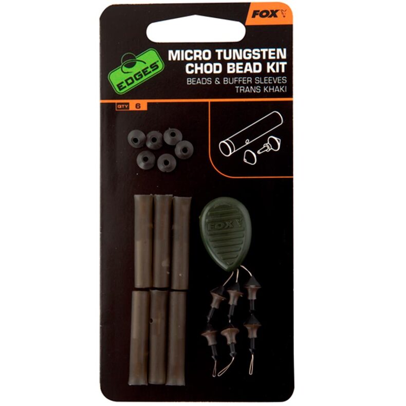 Набор аксессуаров для оснастки Чод риг FOX EDGES Micro Chod Bead Kit для рыбалки — купить в CARPshop
