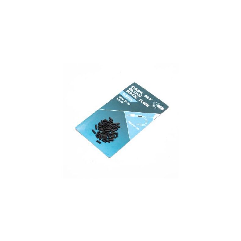 Готовые силиконовые трубки NASH Blow Back Tube Dark Silt для карповых оснасток, купить в CARPshop