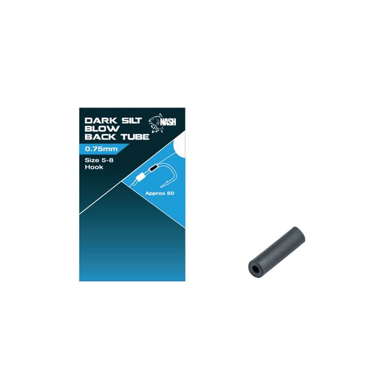 Готовые силиконовые трубки NASH Blow Back Tube Dark Silt — фото 4 — CARPshop