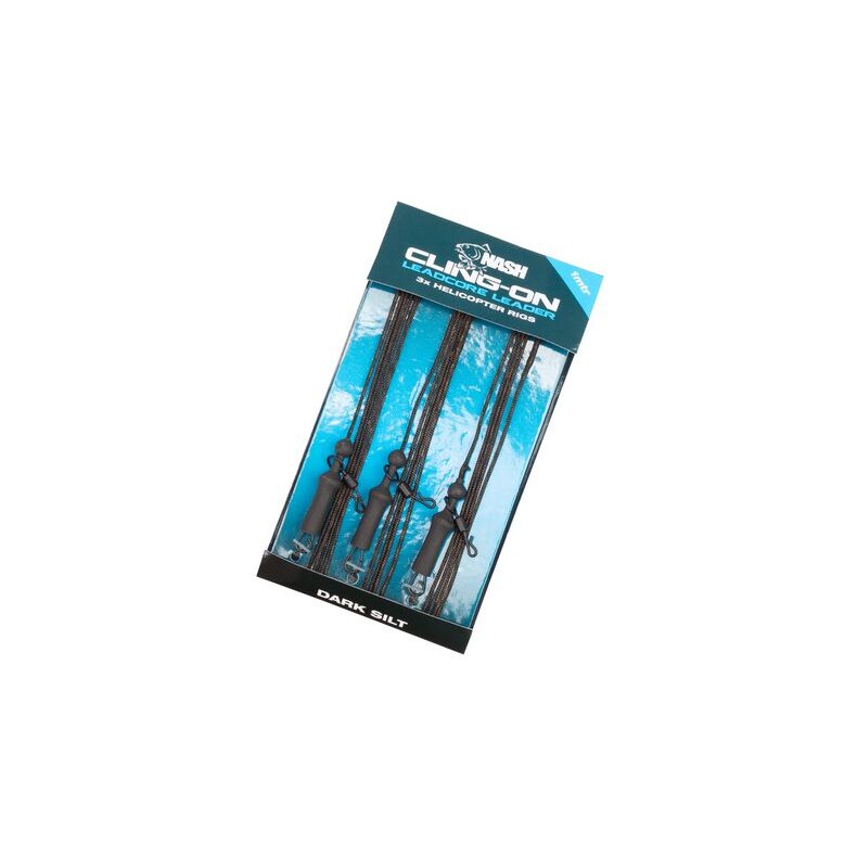Готовая оснастка вертолет NASH Cling-On Leadcore Helicopter Leaders для карповой рыбалки — CARPshop