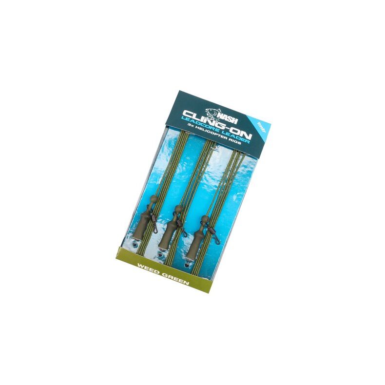 Готовая оснастка вертолет NASH Cling-On Leadcore Helicopter Leaders 1м — фото 2 — CARPshop