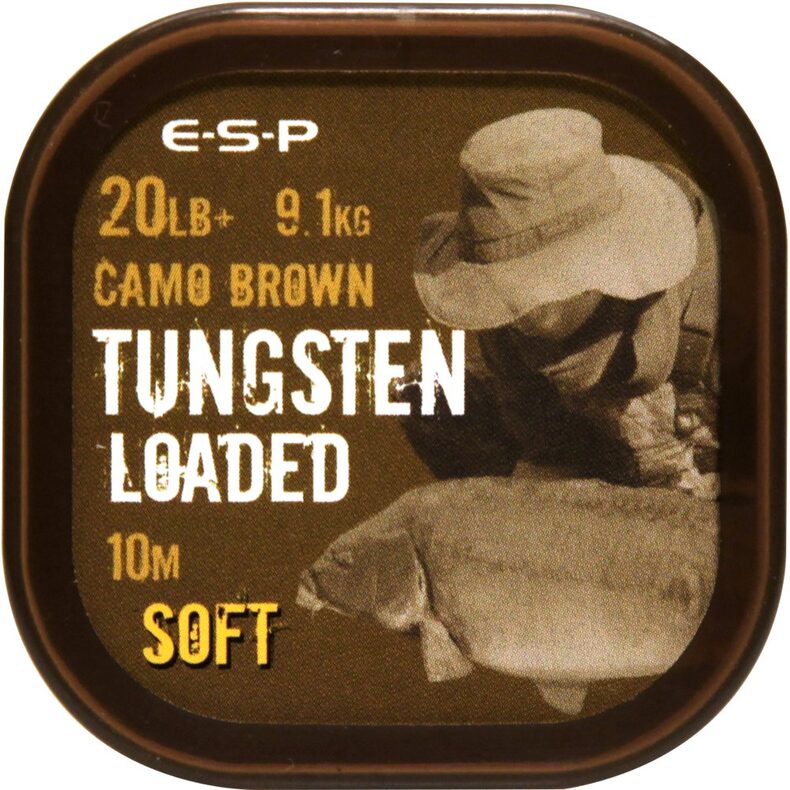 Поводковый материал утяжеленный вольфрамом ESP Tungsten Loaded SOFT