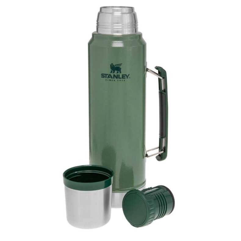 Термос STANLEY Classic 1L тёмно-зелёный