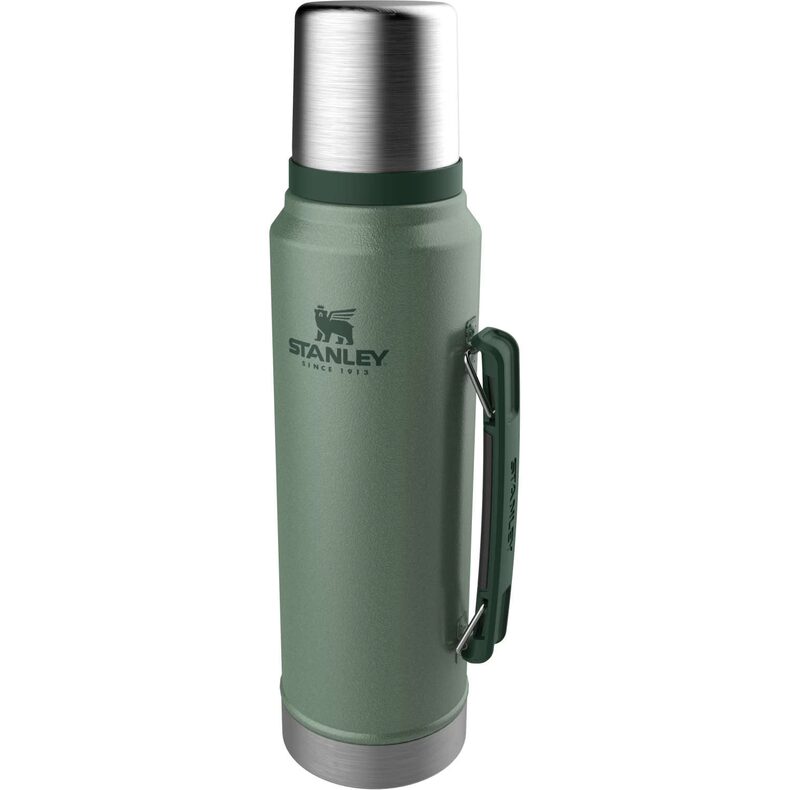Термос STANLEY Classic 1L тёмно-зелёный